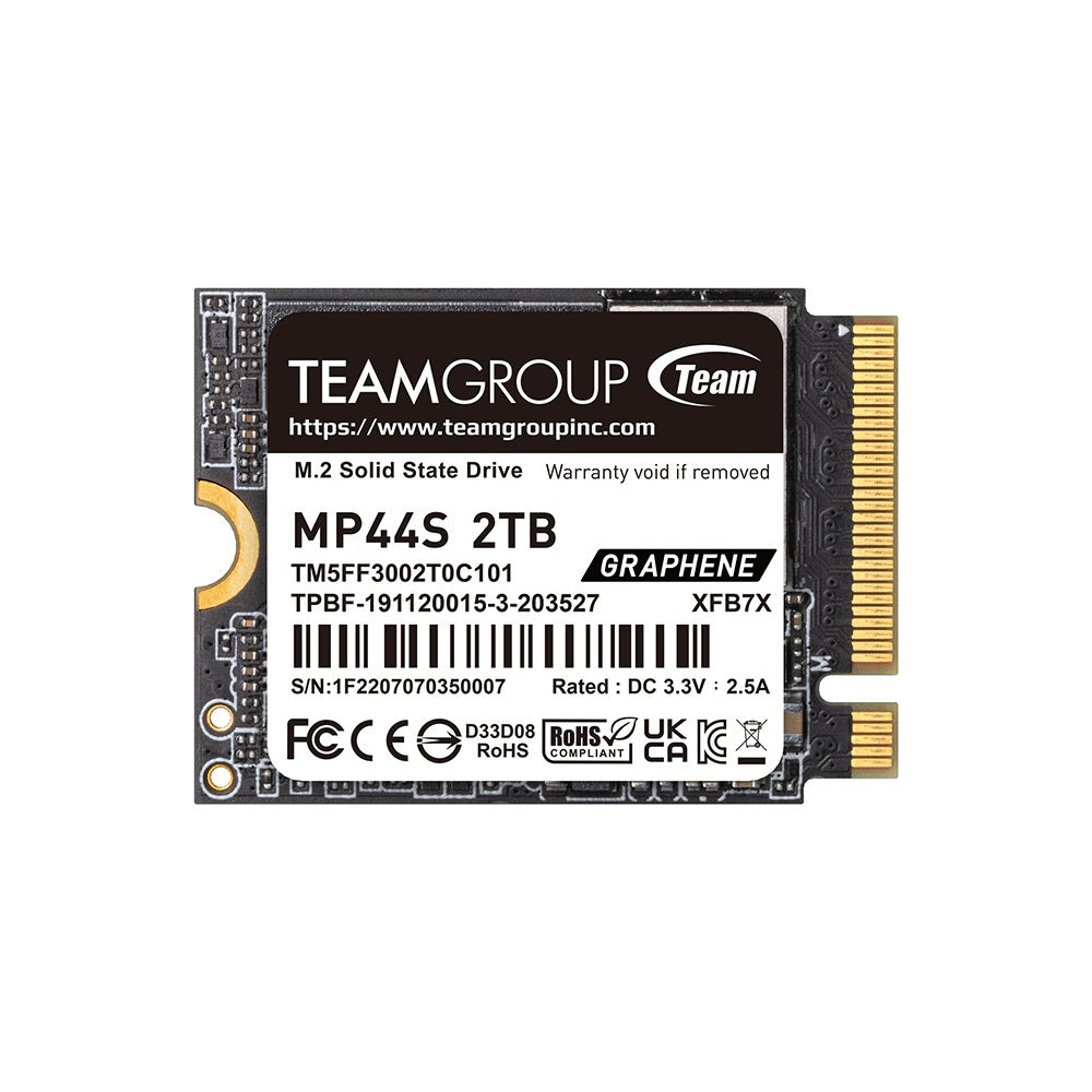 TeamGroup 2TB 2230 M2 NVMe Gen4X4 Internal SSD (TM5FF3002T0C101) TeamGroup 2TB 2230 M2 NVMe Gen4X4 Internal SSD (TM5FF3002T0C101)